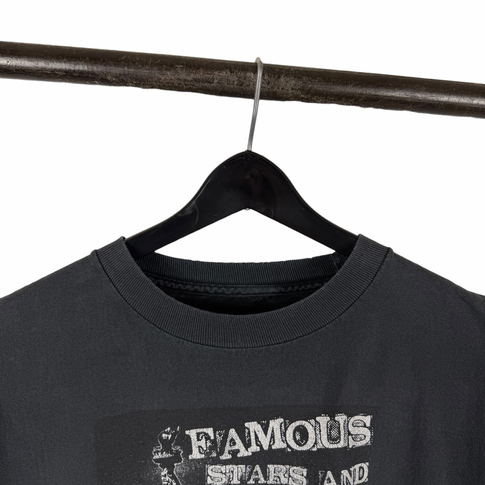 Mens Y2K Famous Stars & Straps Streetwear New York City Black Shirt Size M - Picture 3 of 9